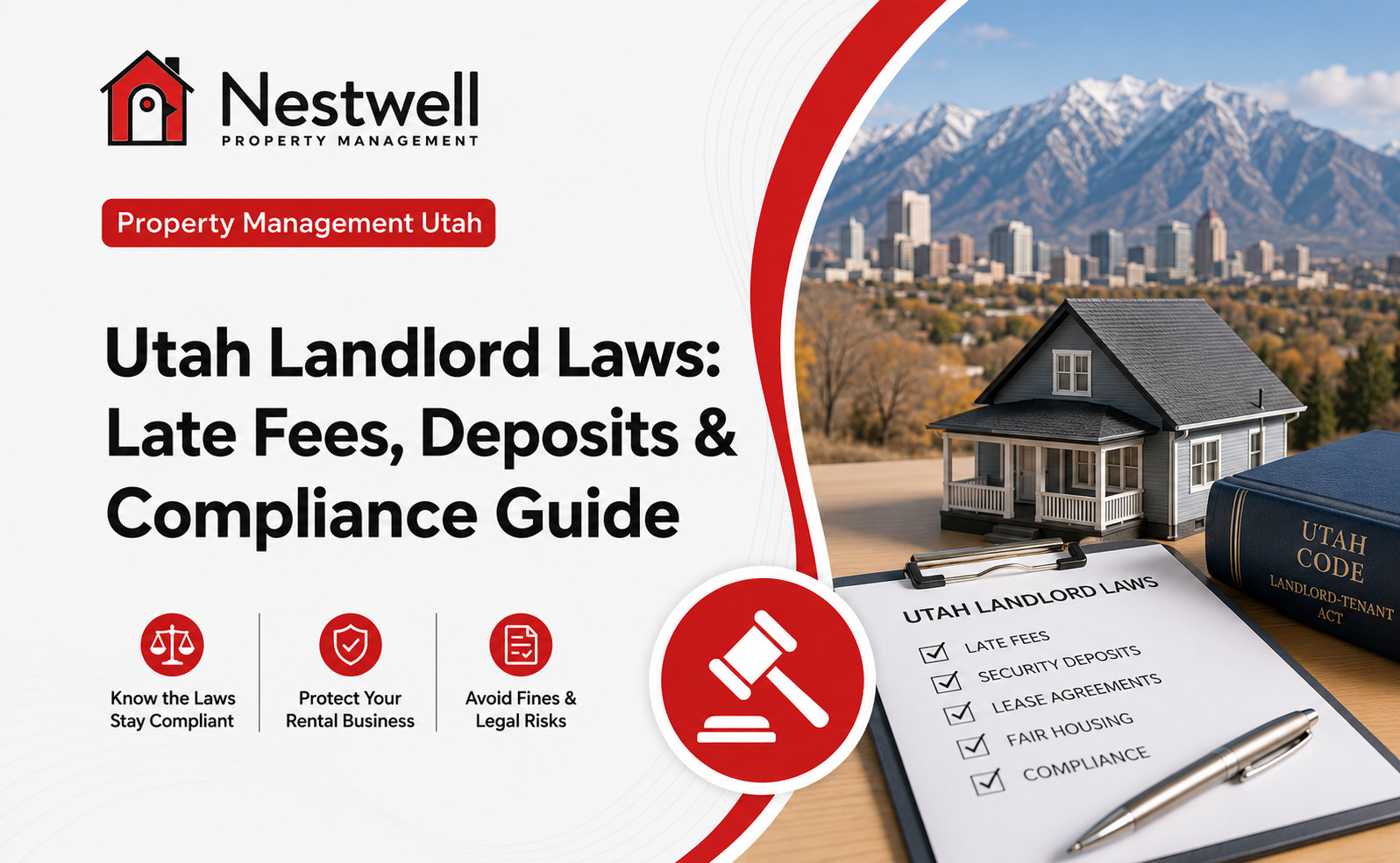 New Utah Landlord Laws: Late Fee Caps, Security Deposit Rules, and What You Must Do to Stay Compliant